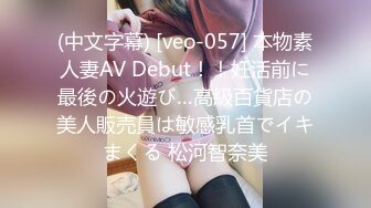 (中文字幕) [veo-057] 本物素人妻AV Debut！！妊活前に最後の火遊び…高級百貨店の美人販売員は敏感乳首でイキまくる 松河智奈美