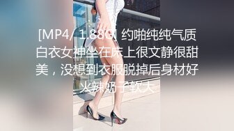 [MP4/ 1.88G] 约啪纯纯气质白衣女神坐在床上很文静很甜美，没想到衣服脱掉后身材好火辣奶子软大