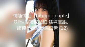 情趣情侣「bibigo_couple」OF性爱揭秘私拍 丝袜高跟、超顶美臀、魅惑口舌 (12)