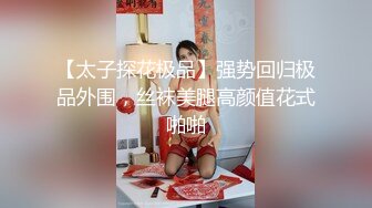 【太子探花极品】强势回归极品外围，丝袜美腿高颜值花式啪啪