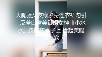 大胸骚女友穿紧身连衣裙勾引✅反差白富美御姐女神『小水水』按倒在桌子上 抬起美腿操小穴