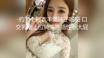 【老牌妖女王】TS沈妍 性感情趣黑丝袜，早期与客户网调，骚一点 插你的菊花我看看，再骚点 嗯宝贝~