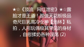 ★☆《顶流✅网红泄密》★☆露脸才是王道！颜值天花板极品奇尺巨乳高冷女神【池林】私拍，人形玩偶极其罕见的身材，自慰揉奶各种淫荡 (2)