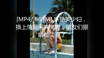 [MP4/ 869M] 妖艳美少妇，换上情趣网袜美腿，狼友们眼睛都简直了