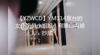 【YZWCD】YM114展台的女仆店员小姐姐！弯腰白内被抄底！