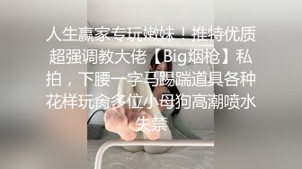 人生赢家专玩嫩妹！推特优质超强调教大佬【Big烟枪】私拍，下腰一字马踢踹道具各种花样玩肏多位小母狗高潮喷水失禁