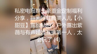 私密电报群土豪重金定制福利分享，巨乳网红脸美人儿【小甜豆】露脸私拍，户外露出紫薇与有声娃娃互搞第一人，太会玩了 (4)